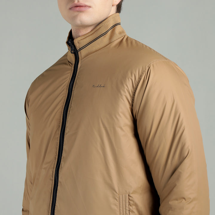 Men’s Puffer Reversible Jacket With Zip Closer