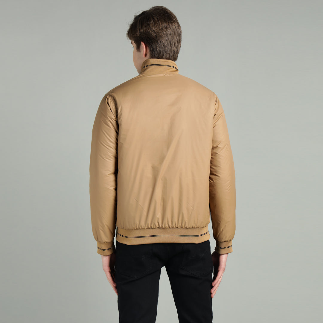 Men’s Puffer Reversible Jacket With Zip Closer