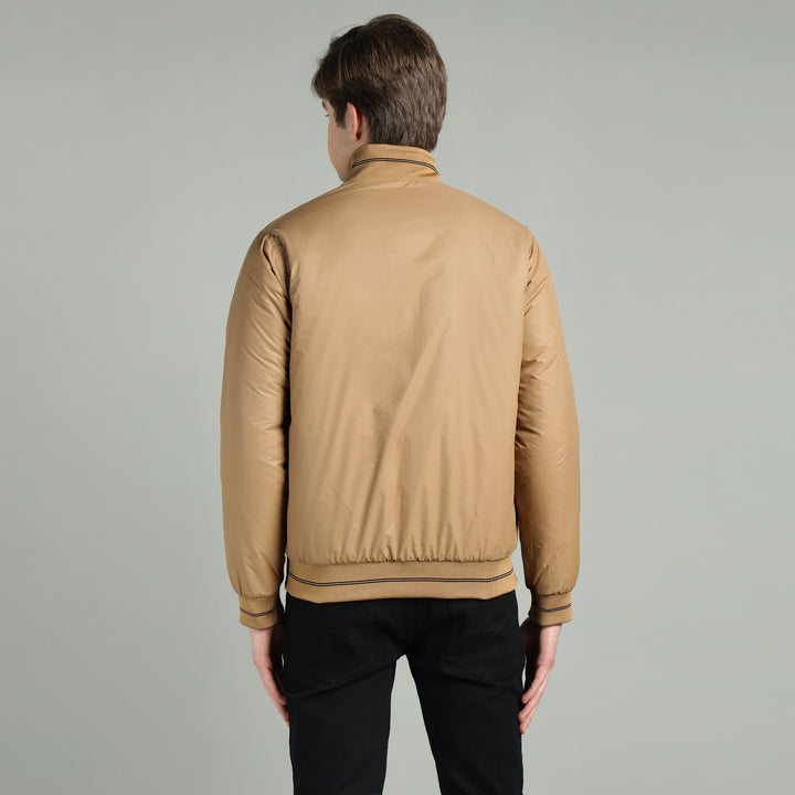 Men’s Puffer Reversible Jacket With Zip Closer