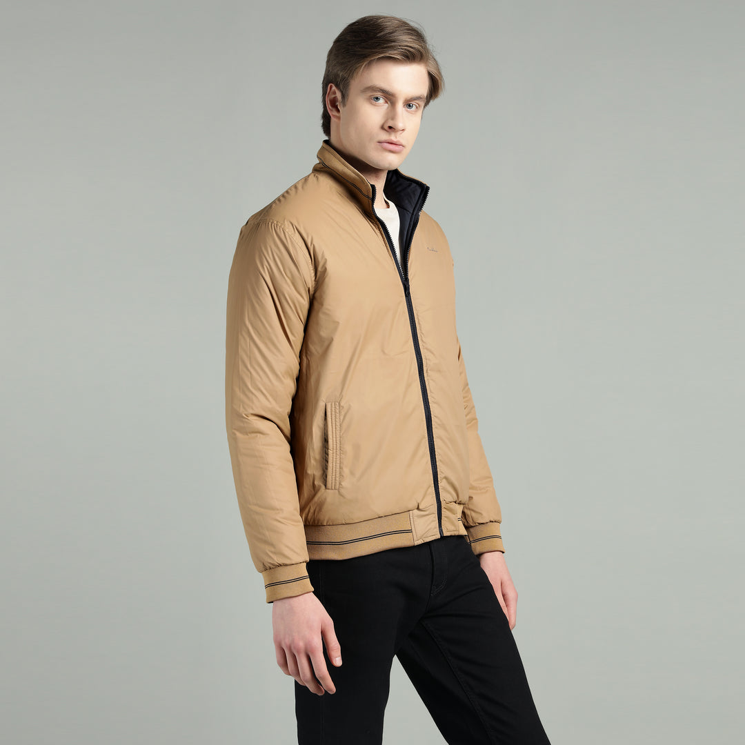 Men’s Puffer Reversible Jacket With Zip Closer