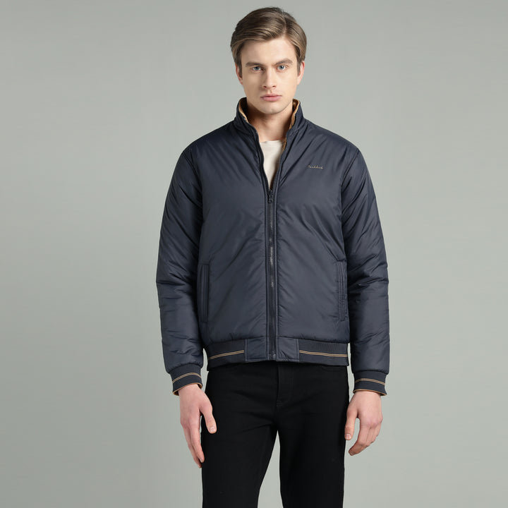 Men’s Puffer Reversible Jacket With Zip Closer
