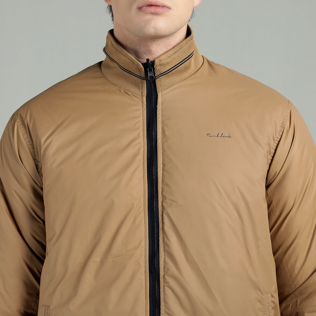 Men’s Puffer Reversible Jacket With Zip Closer