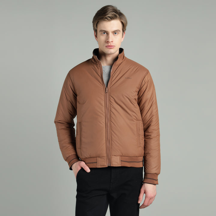 Men’s Puffer Reversible Jacket With Zip Closer