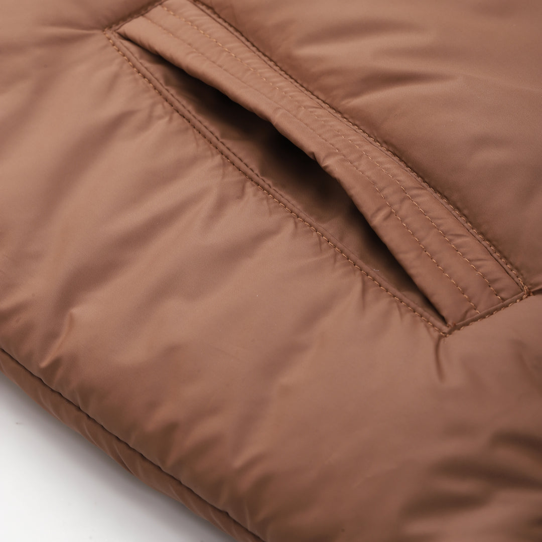 Men’s Puffer Reversible Jacket With Zip Closer