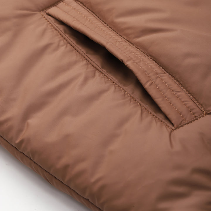 Men’s Puffer Reversible Jacket With Zip Closer