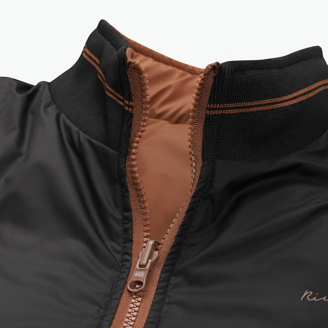 Men’s Puffer Reversible Jacket With Zip Closer