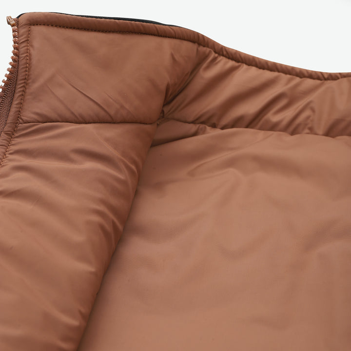 Men’s Puffer Reversible Jacket With Zip Closer