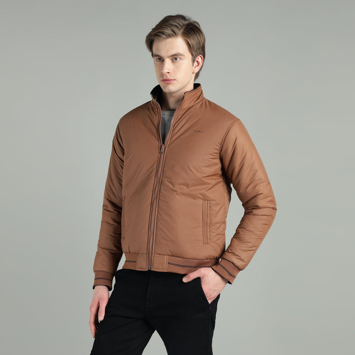 Men’s Puffer Reversible Jacket With Zip Closer