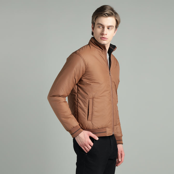 Men’s Puffer Reversible Jacket With Zip Closer