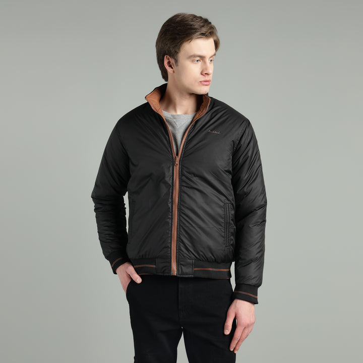 Men’s Puffer Reversible Jacket With Zip Closer