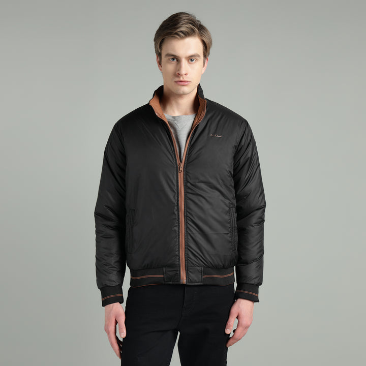 Men’s Puffer Reversible Jacket With Zip Closer