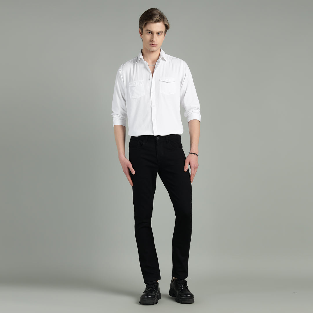 Men’s Fine-Wale Corduroy Casual Wear Shirt