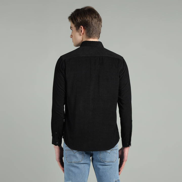 Men’s Fine-Wale Corduroy Casual Wear Shirt