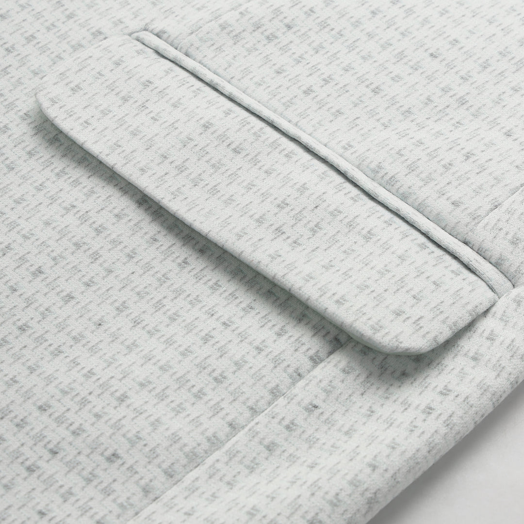 Men’s Slim-Fit Micro-Houndstooth Pattern Blazer