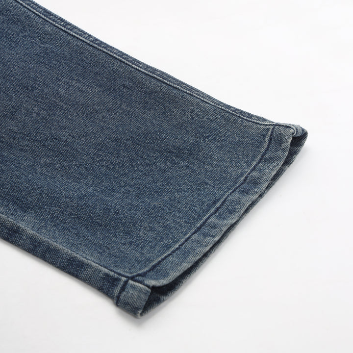 Men’s Slim-Fit Denim Cargo Jeans