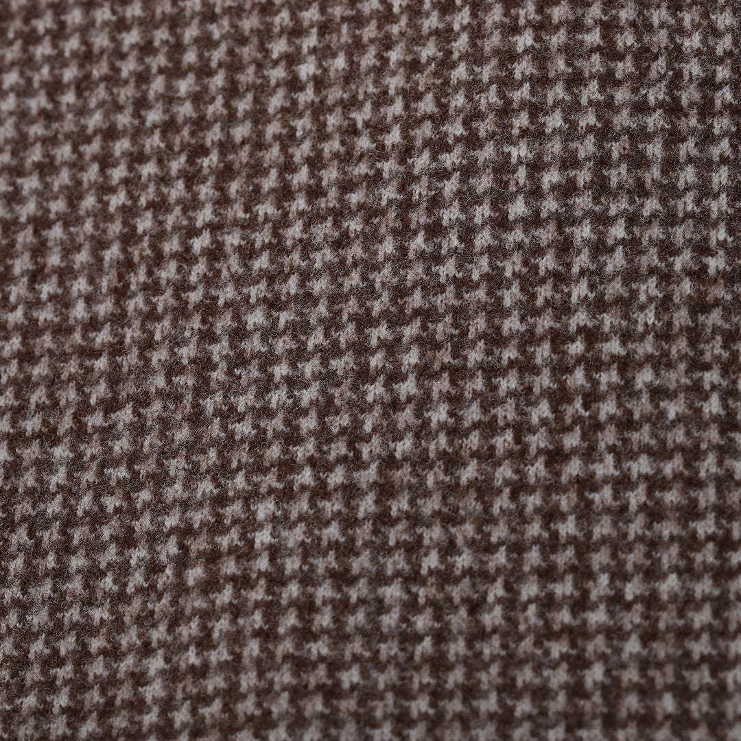 Men's Micro Houndstooth Wool-Texture Slim Fit Blazer