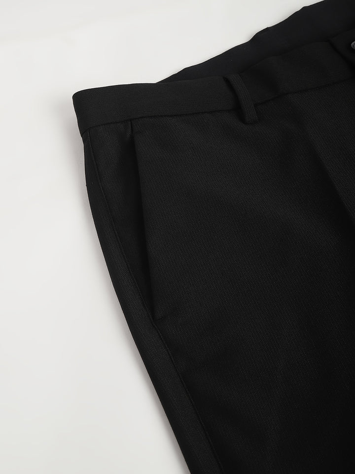 Black 4-Way Formal Pant