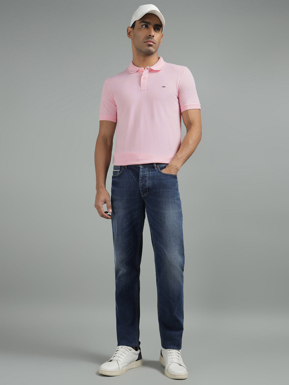 men-pink-regular-fit-solid-polo-neck-thirt-tsh-0131-pink