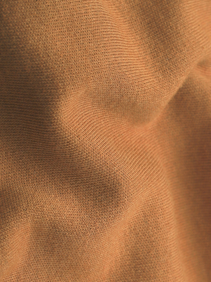 Men's Cotton Blend Zip-Neck Polo T-Shirt