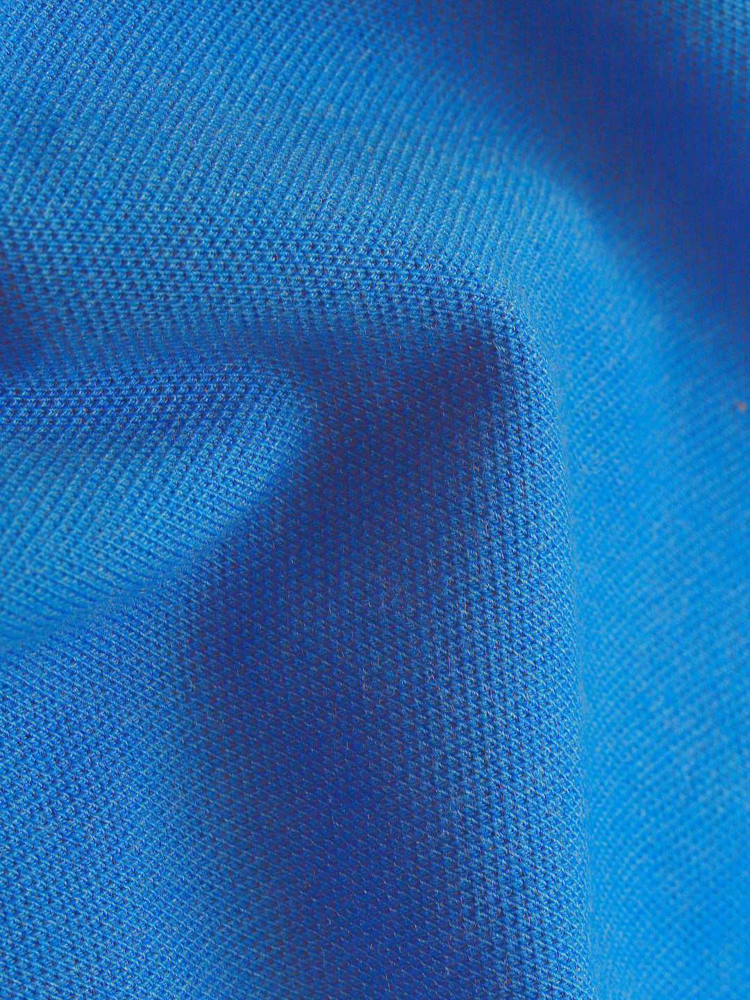 Men's Royal Blue Cotton Polo T-Shirt