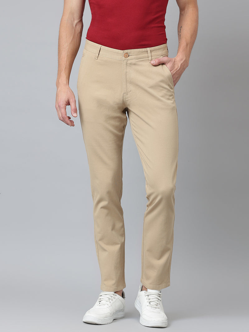 Buy Regular Trouser Pants White Beige and Sky Blue Combo of 3 Cotton for  Best Price, Reviews, Free Shipping