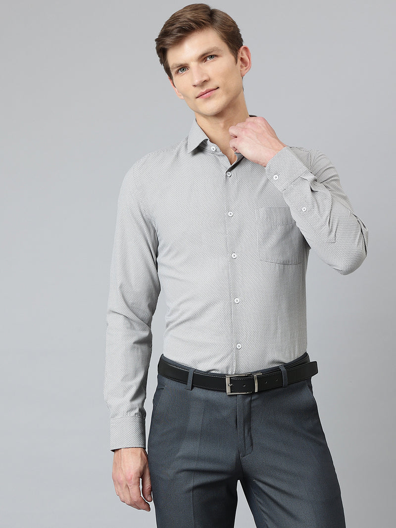 Grey solid 2025 shirt