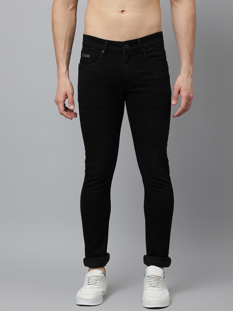 Buy DANUZZZ Men's Black Slim Fit Denim Jeans at Amazon.in