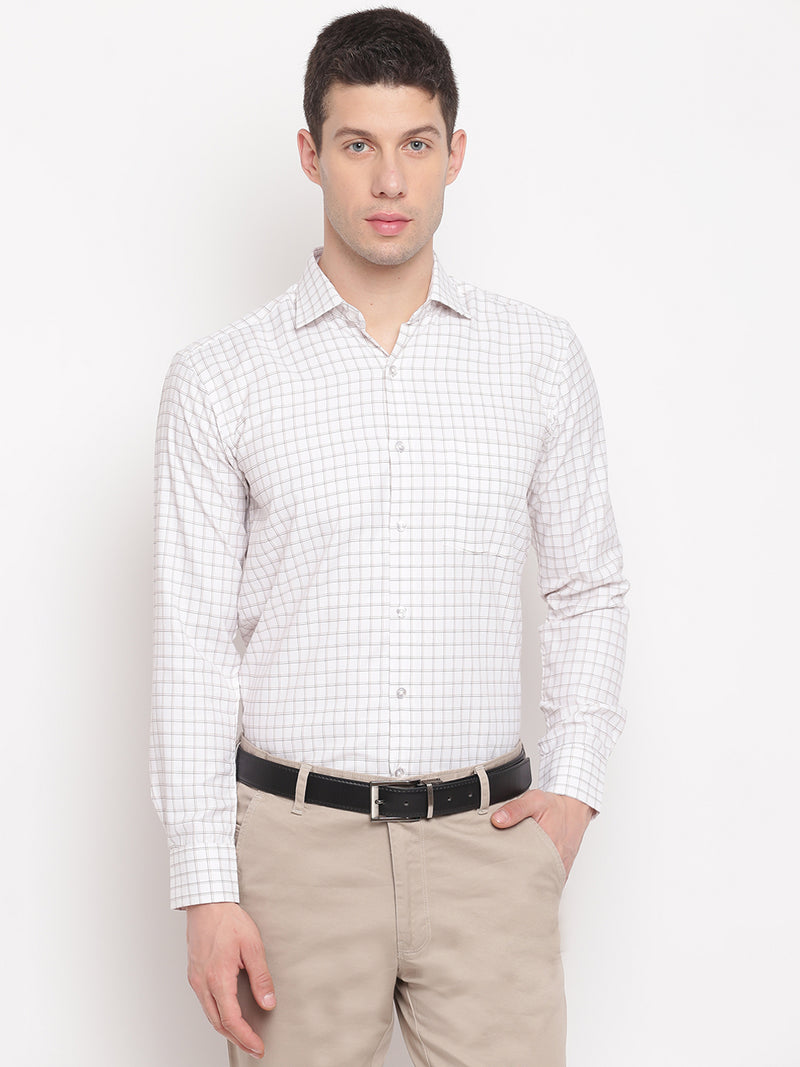 White shirt formal look online