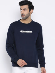 Men Air Force Regular Fit Crew Neck Sweat Shirt