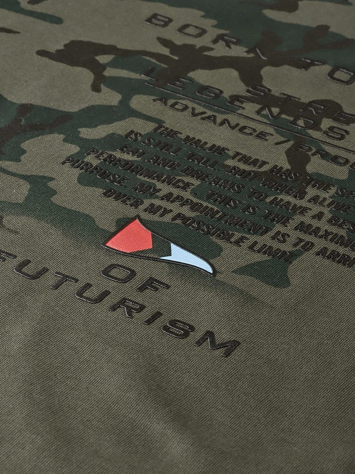 Rust Solid Sweatshirt close view 