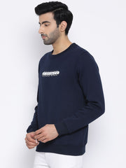 Men Air Force Regular Fit Crew Neck Sweat Shirt