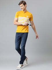 Men Dark Indigo Slim Fit Mid Rise Clean Look Streachable Jeans