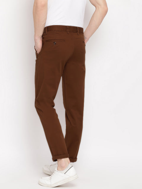 CRIMSOUNE CLUB Casual Trousers  Buy CRIMSOUNE CLUB Mens Light Brown  Corduroy Trousers Online  Nykaa Fashion