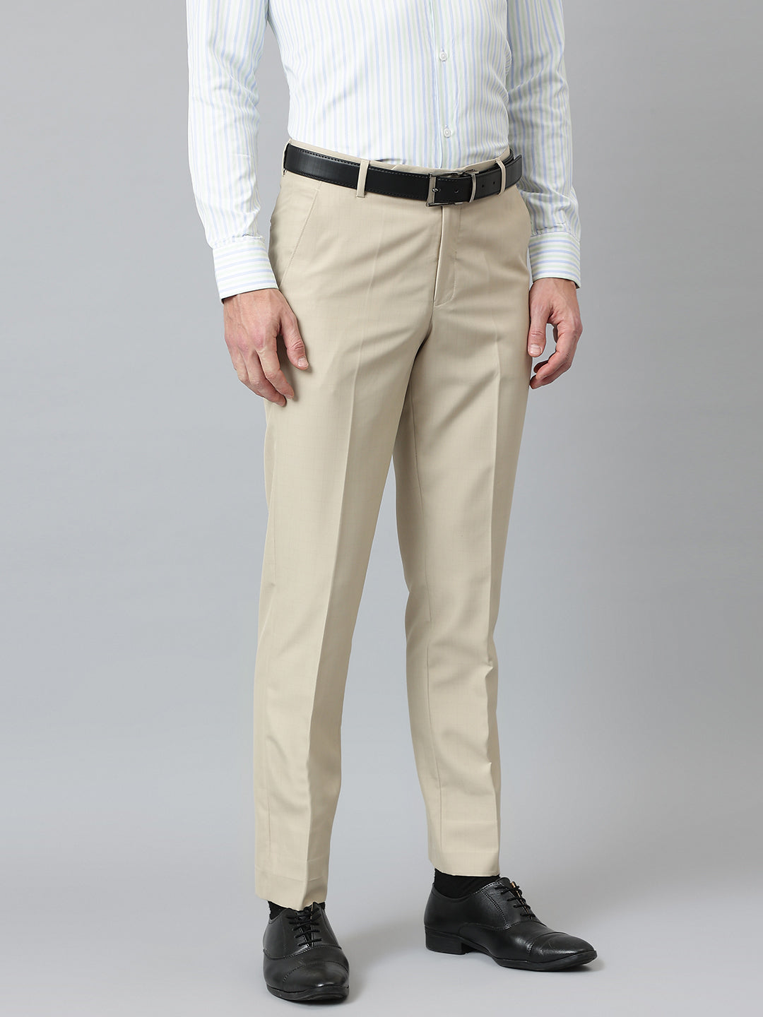 Cotton Khaki Men Formal Pants